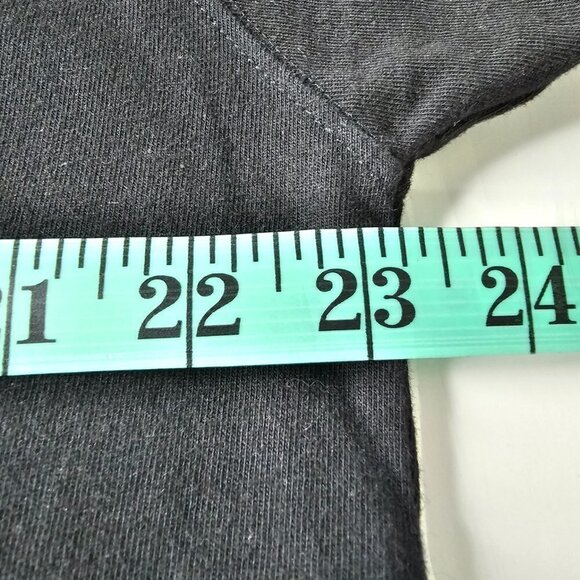 Men's Basic Crew Neck T-Shirt, Black, Short sleeve, XL - Picture 5 of 7